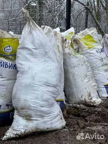 Навоз перегной в мешках