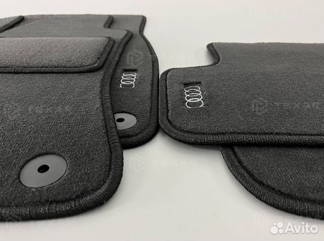 Коврики на Audi A4 IV 8E, В8 ворсовые