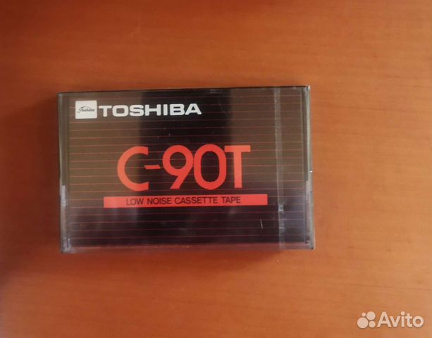 Аудиокассета toshiba 1976