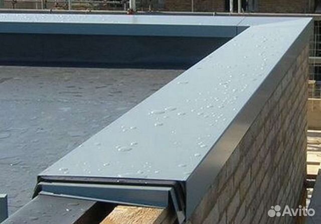 Гибка отливов, конек, откос, парапет, планка, фасо