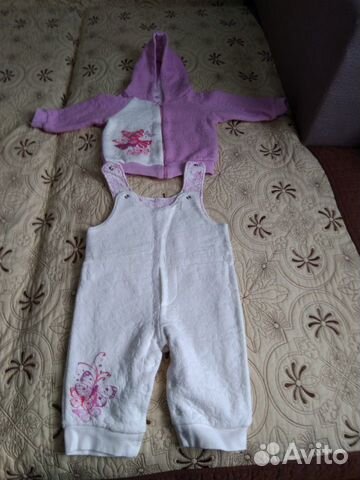 Детский костюм для девочки. р-р 74