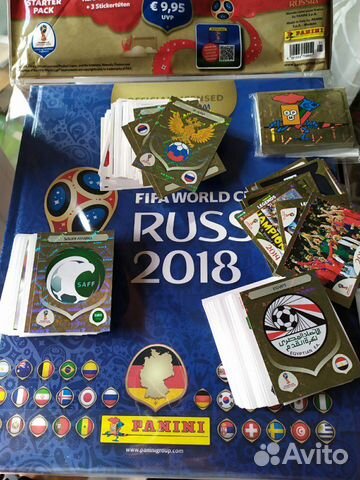 Panini наклейки чемпионат мира 2018