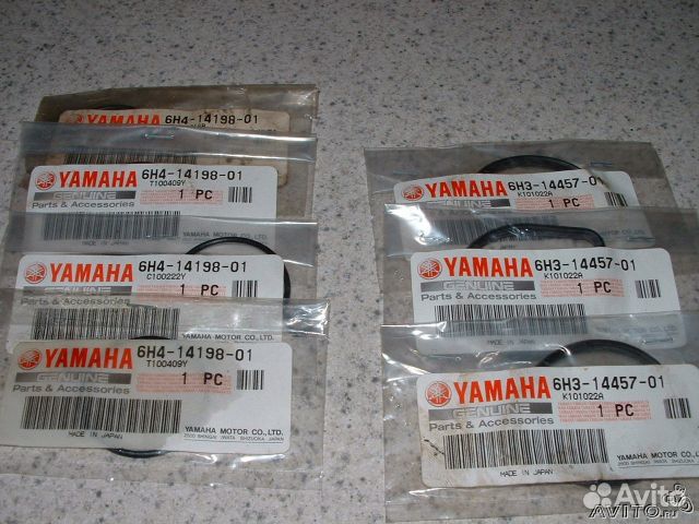 Продаю запчасти для лод. моторов Yamaha 2.5 до 300