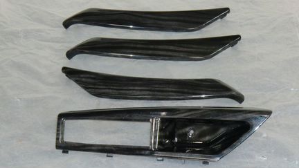 Накладки комплект дверные, на торпедо vesta