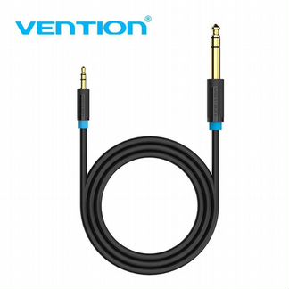 Кабель jack 3.5 - jack 6.3 длина 1.5 метра