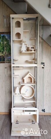 Витрина для шиншилл, дегу, белки и др