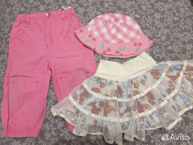 Вещи пакетом р.86-92-98 лето