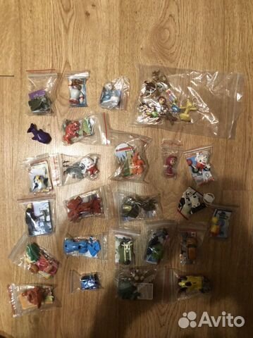 Фигурки киндер сюрприз все вместе за