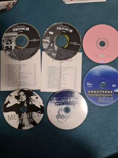 CD диски с песнями в ассортименте