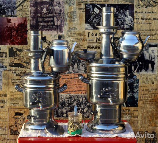 Самовар турецкий на дровах