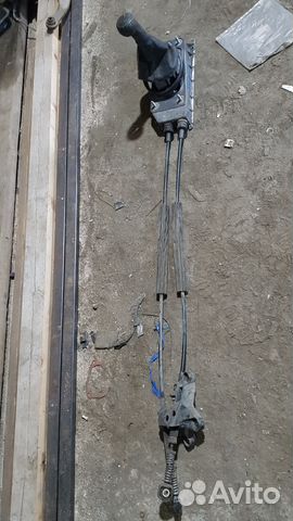 Кулиса МКПП в сборе с тросами на шкода практик 1,4