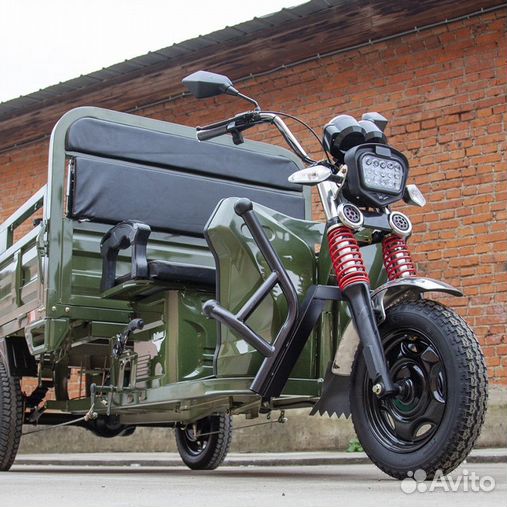 Грузовой электрический трицикл rutrike d4 next