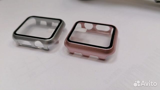 Защитное стекло и чехол на aplle watch