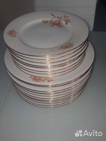 Тарелка чешский фарфор СССР