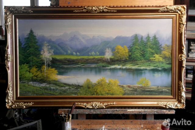 Большая авторская картина. х/м