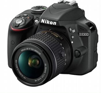 Зеркальный фотоаппарат Nikon D3300 Kit 18-55 AF-P