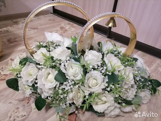 Свадебные украшения на автомобили