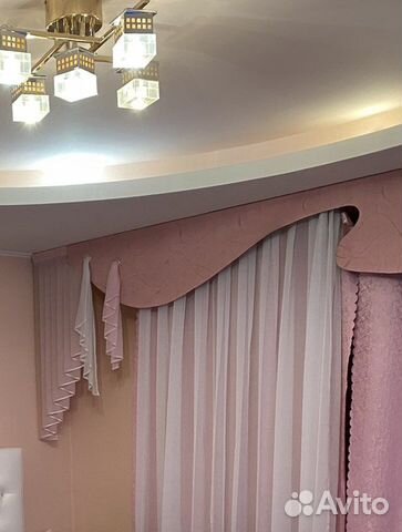 Портьеры с твёрдым балдахином и покрывалом