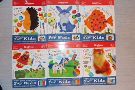 Наборы для детского творчества, развивашки новые