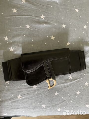 Пояс-резинка Dior saddle