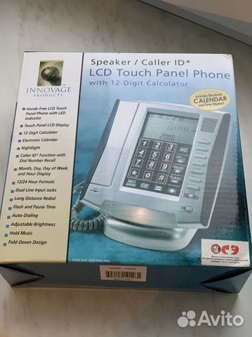 Телефон innovage lcd touch panel