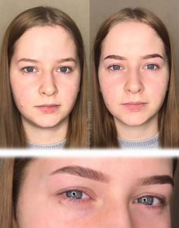 Оформление бровей. Окрашивание ресниц