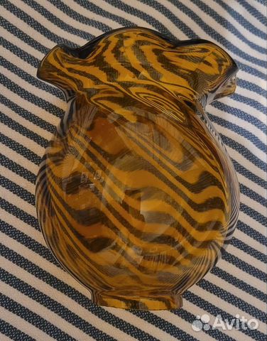 Плафон жёлтое стекло СССР