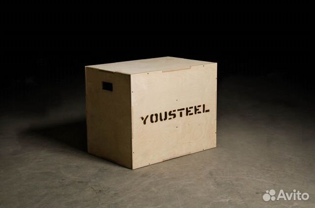 Тумба деревянная 50-60-75 для кроссфита yousteel