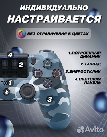 Джойстик dualshock ps4 (аналог)