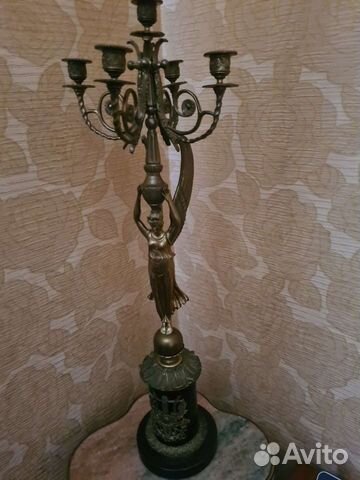 Бронзовый подсвечник