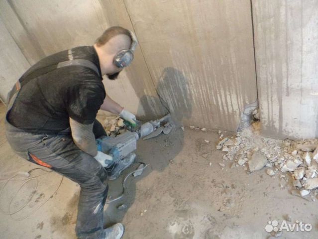 Демонтаж Стен Перегородок Резка Бетона Вывоз Хлама