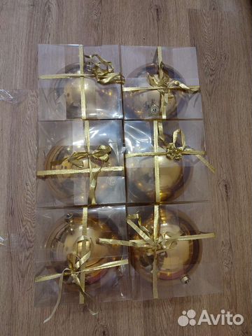 Шары ёлочные 20см