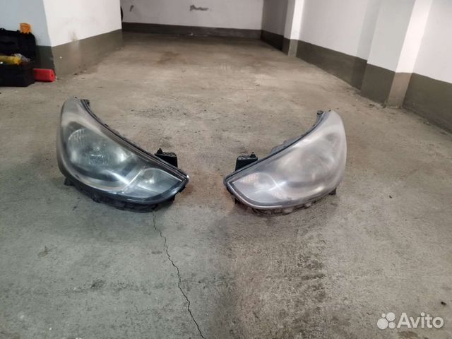 Фара hyundai solaris 1