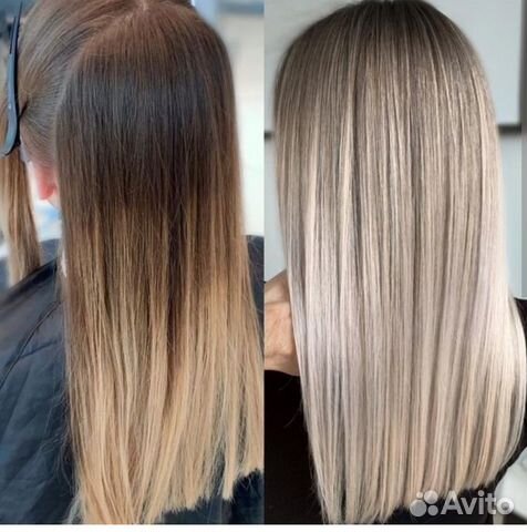 Стрижки окрашивание