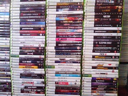 Xbox 360 лицензионные диски Xbox One