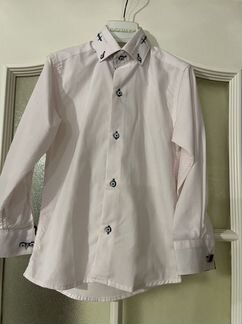 Новая Стильная рубашка Турция с запанками 116/120