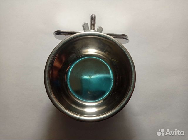 Миска металлическая для грызунов