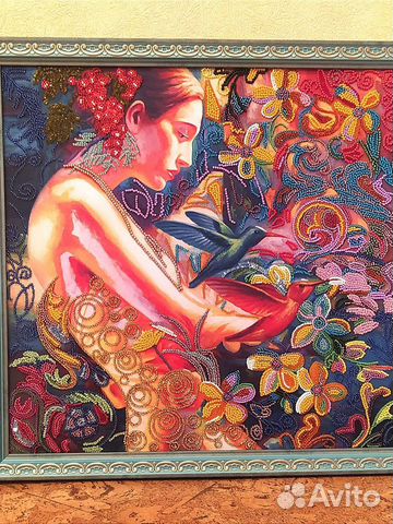 Богиня Здоровья вышивка бисером