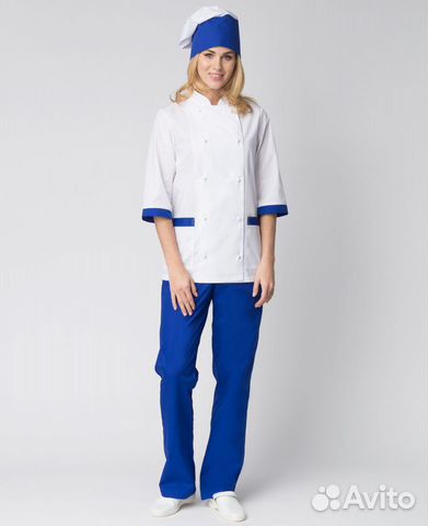 Костюм повара женский