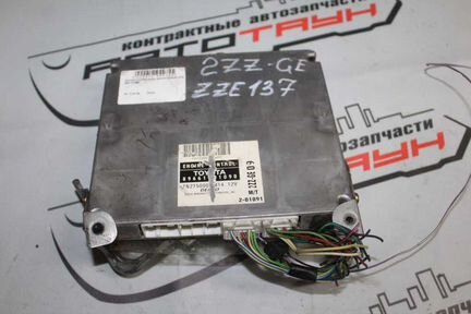 Блок EFI toyota 2ZZ-GE voltz ZZE137 8966101090