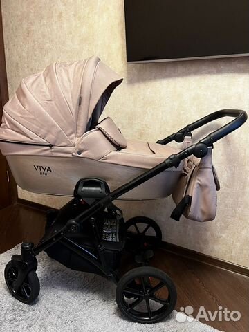 Детская коляска 2 в1 Tutis Viva Life Majestic.Gold