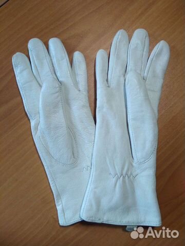Перчатки кожаные. Зима