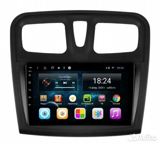 Магнитола Renault logan 2 sandero 2 IPS