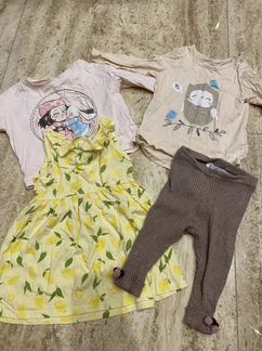 Детская одежда для девочек 56-86 пакетом