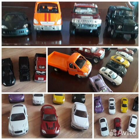 Машинки металлические модельки