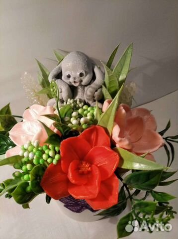 Букет из мыла