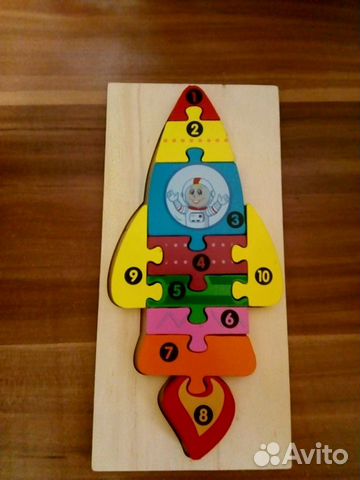 Пазл ракета