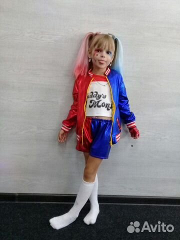 Костюм детский харли квинн. Новые