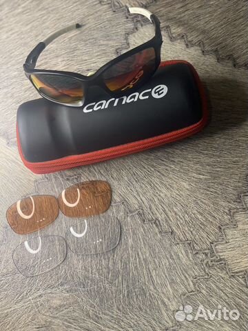 Оригинальные очки Carnac+стекла+футляр