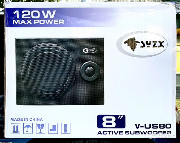 Новый сабвуфер под сидение 120 Вт